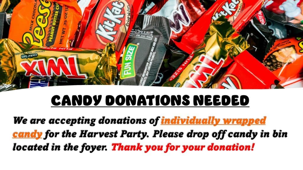 donate candy